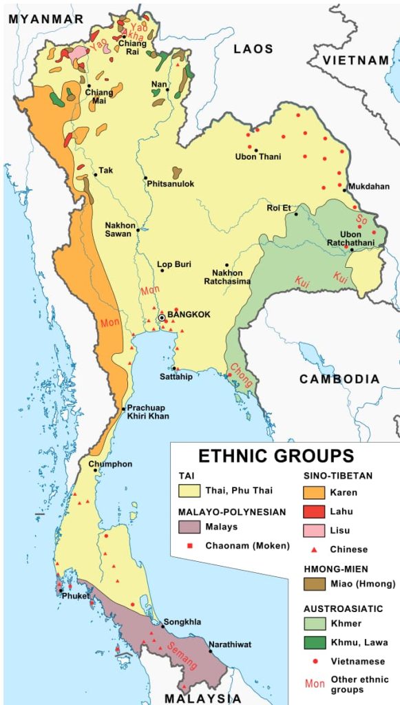 tayland-etnik-haritasi